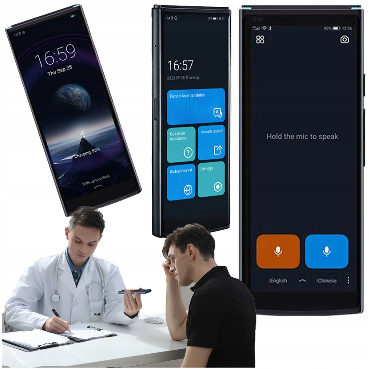 Multilingual Translator Electronic Image Speech Translator