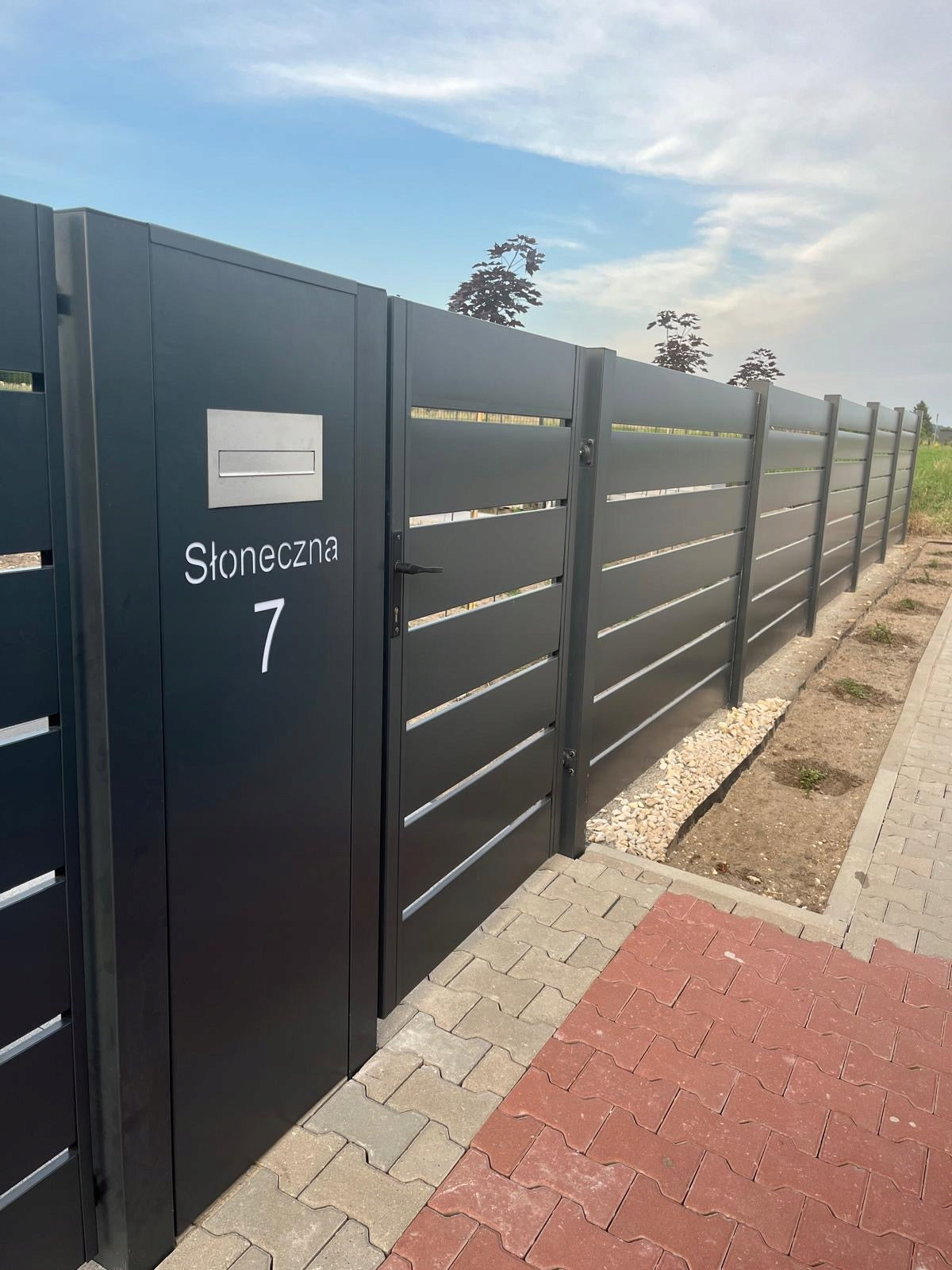 Multimedia Post Fence Entry Gate Manufacturer code Słupek multimedialny