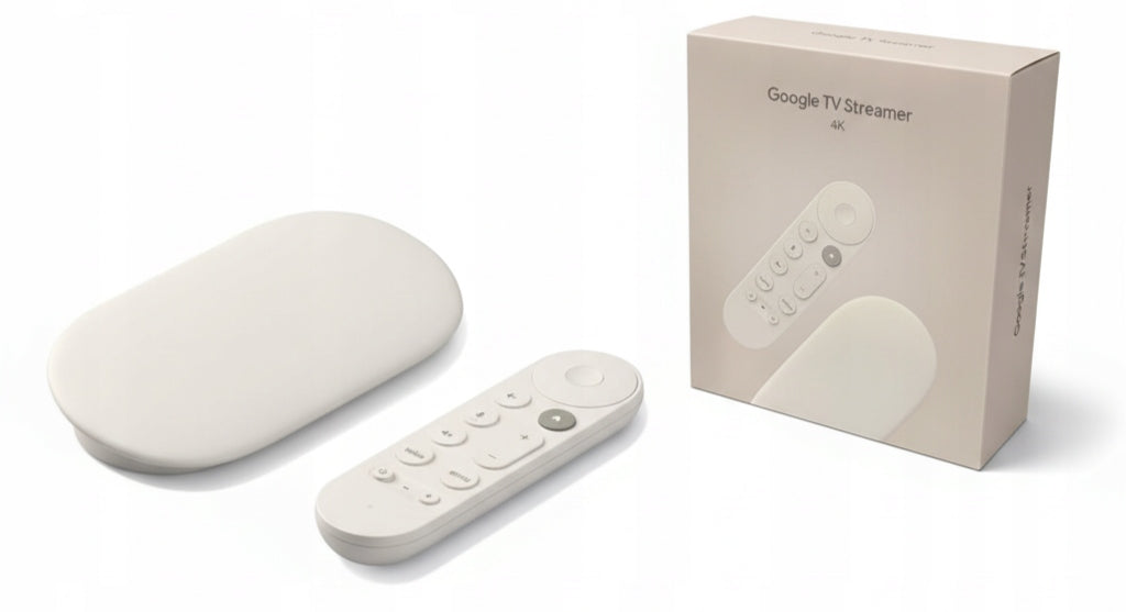 Multimedia player Google TV Streamer 4K Porcelain