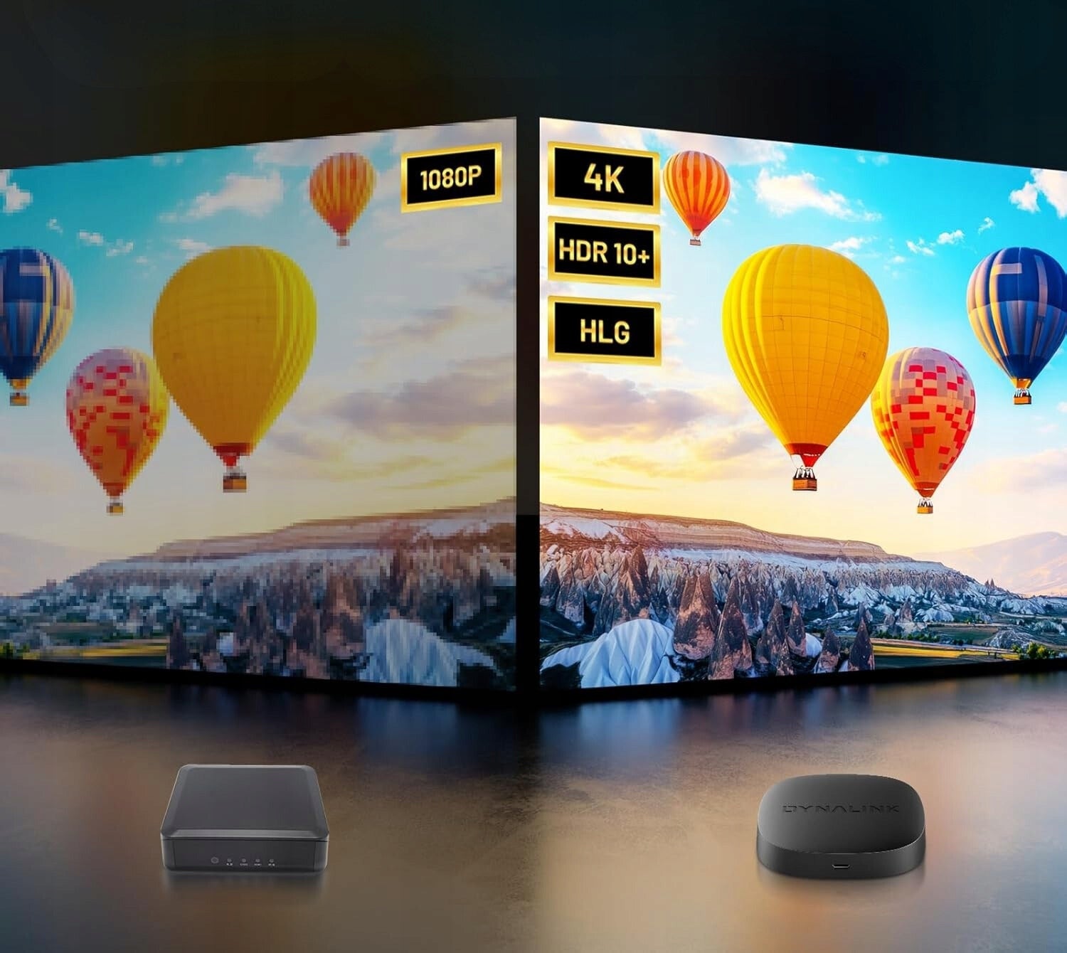 Multimedia player Smart TV Box 4K HDR10+ WiFi 5GHz Google TV 8511 Brand no brand