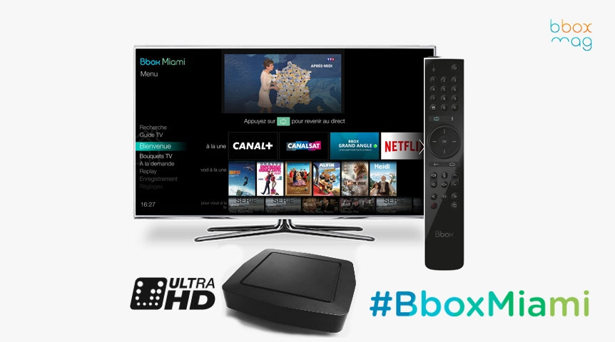 Multimedia player tuner TV Box Bbox 4K C545 Manufacturer code BU1