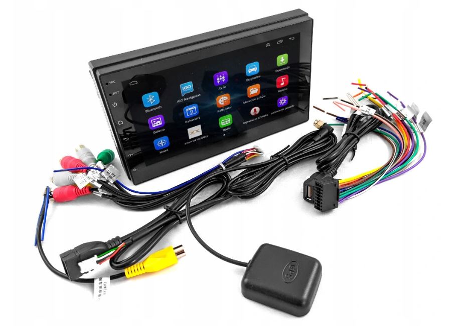 Multimedia station, radio with GPS navigation, 7 inch, 2DIN CB3 reversing camera