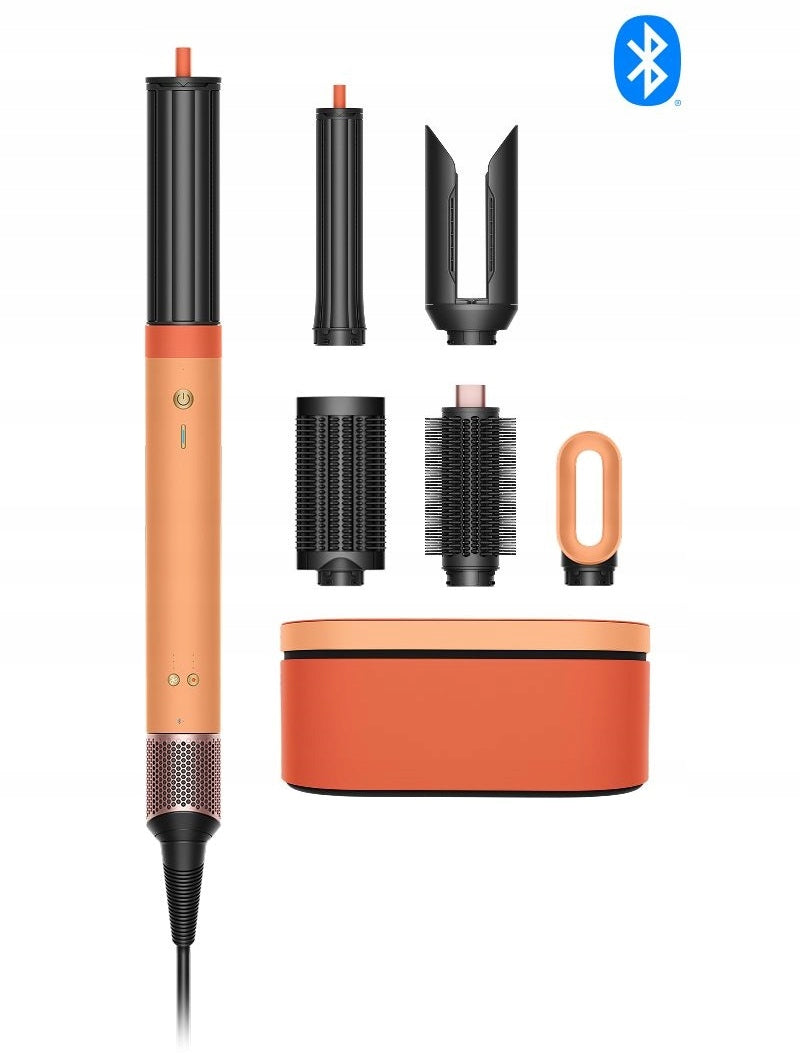Multistyler curling iron Dyson Airwrap Co-anda2x Straight+Wavy Peach/Topaz