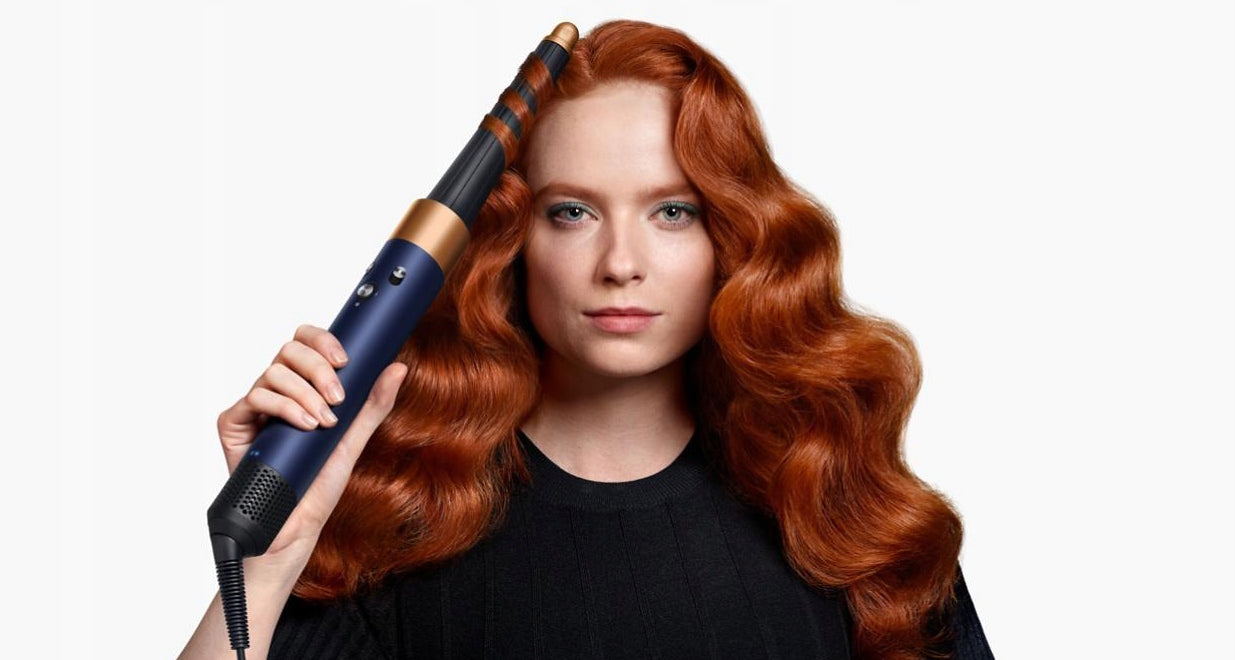 Multistyler curling iron Dyson Airwrap i.d. Straight+Wavy Prussian Blue/Copper Brand Dyson