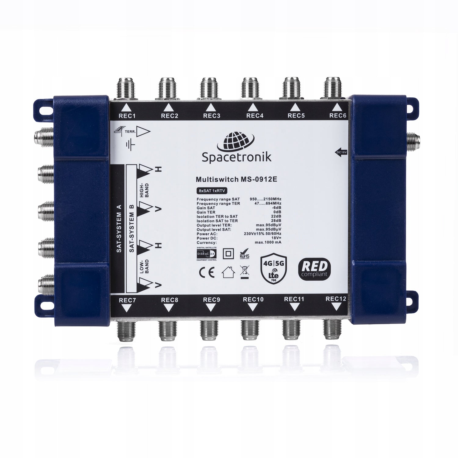 Multiswitch 9/12 Spacetronik E-Series MS-0912E Brand Spacetronik