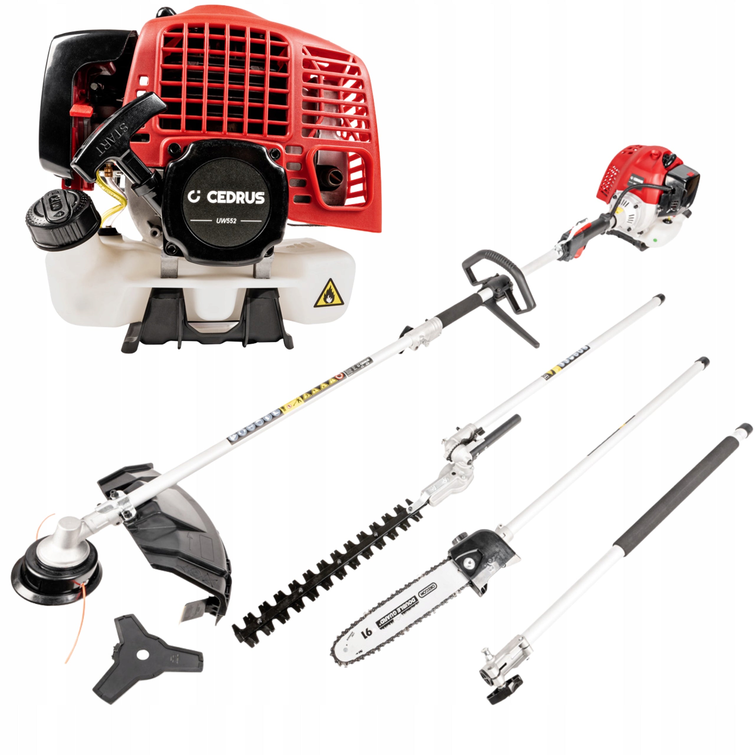 Multitool CEDRUS UW552 4in1 Scythe Saw Blades