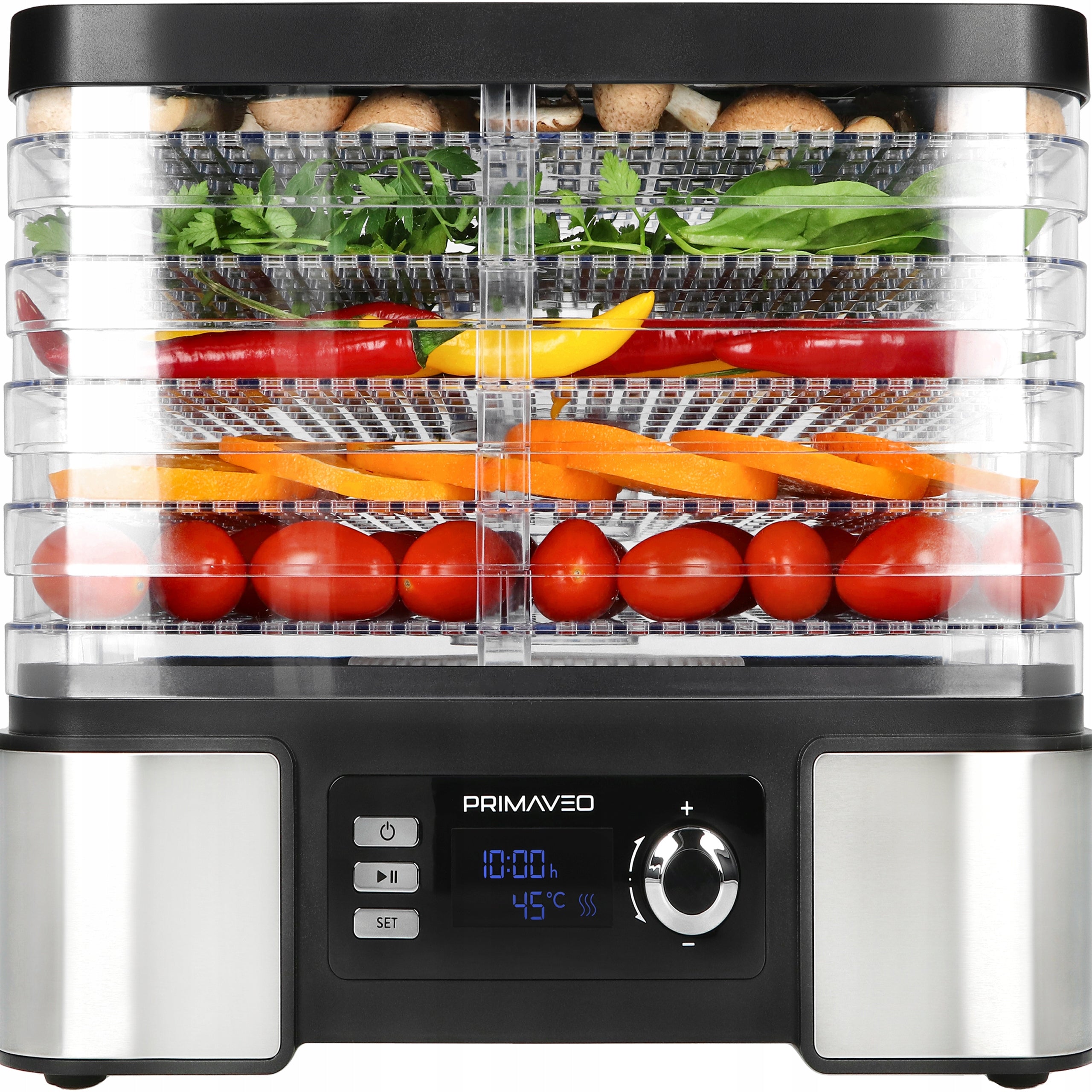 Mushroom Dryer Food Fruit Quick Drying Timer Led Smart 10in1