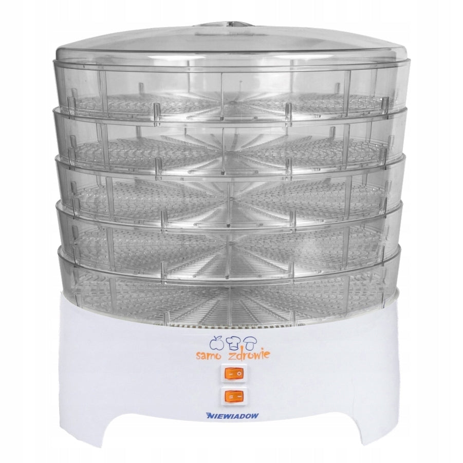 Mushroom Dryer NIEWIADÓW 500W 5 Sit 15 Liters Height Adjustment Brand Niewiadów