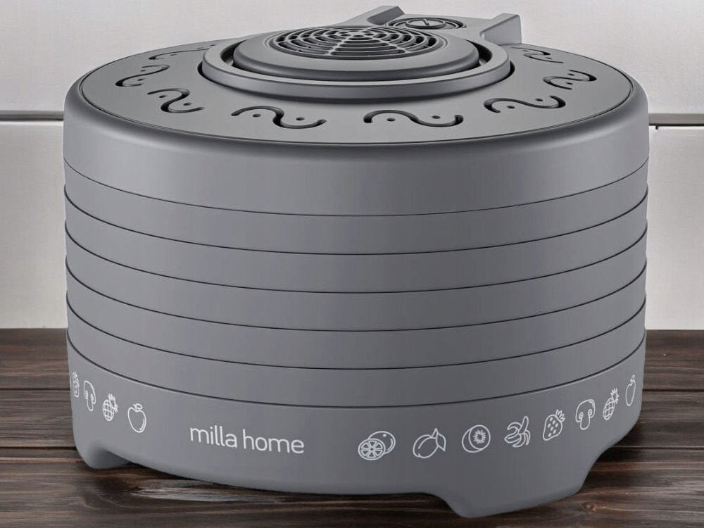 Mushroom dryer MILLA HOME FD101 Dominant color silver/gray