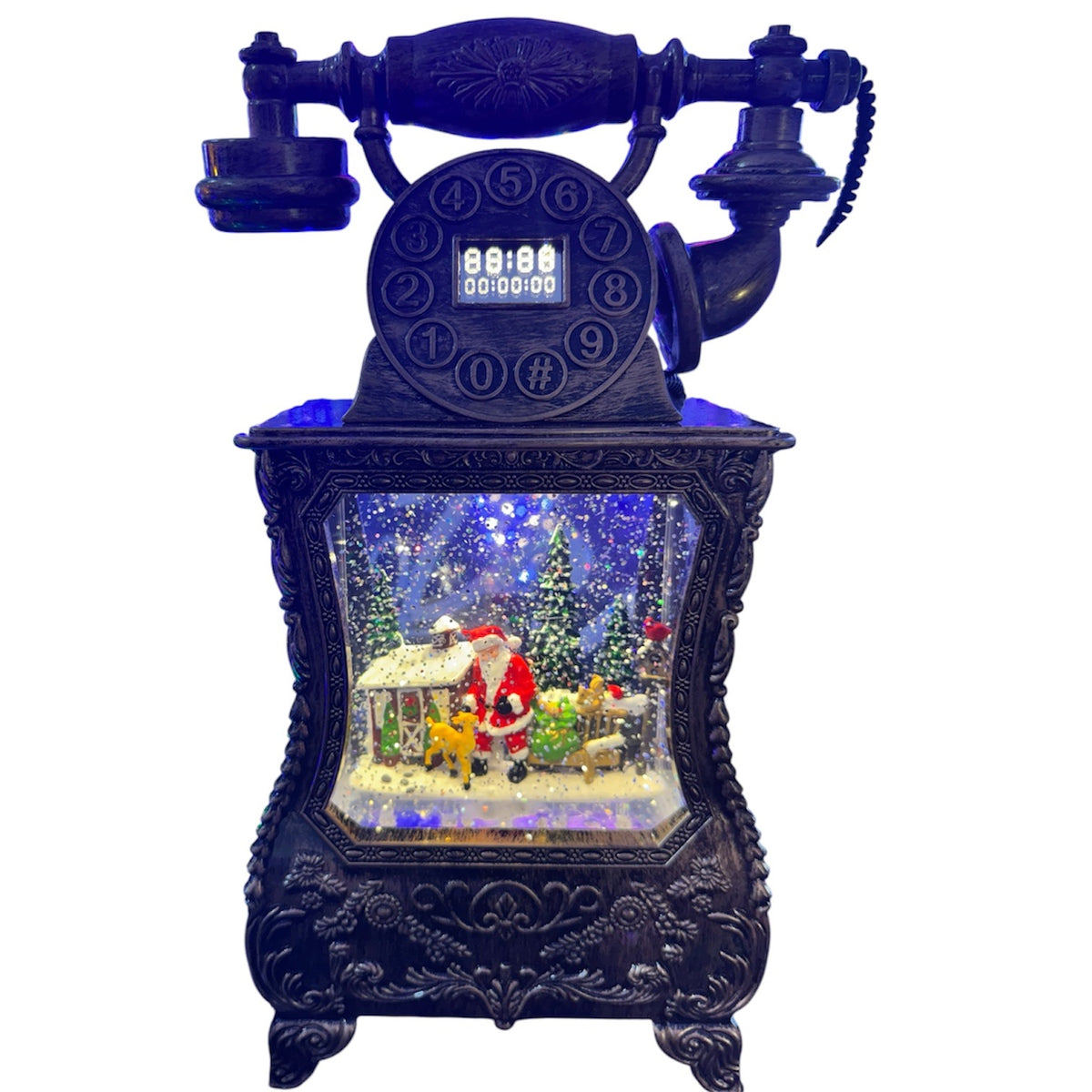 Music Box Decorated retro phone with snowball melodies Manufacturer code 1450