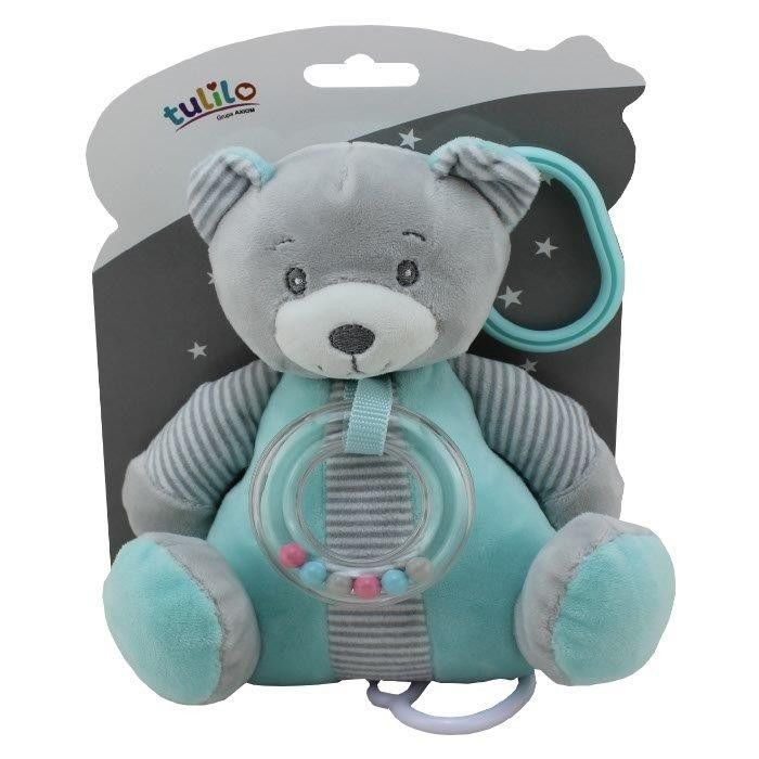 Music Box mint bear 18cm 177x243 mm Tulilo