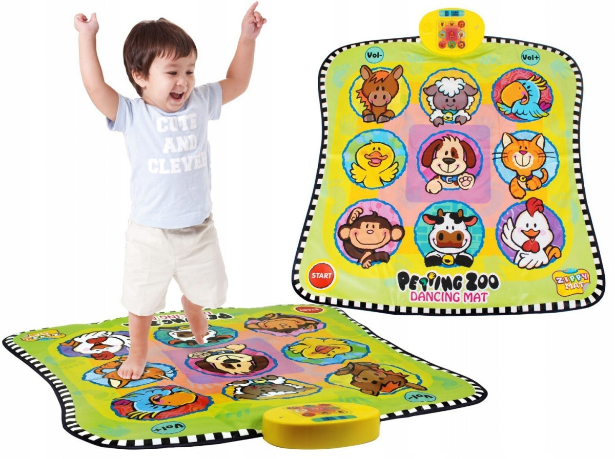Music Challenge Skill Mat Dance Mat with Animals SLW9885