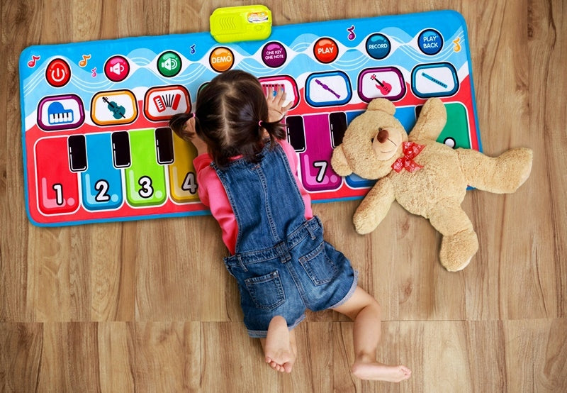 Music Mat Dance Floor Piano Keyboard Batteries included no