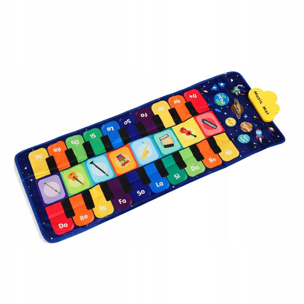 Music Mat Interactive Dance Piano Recording Keyboard Game Kids