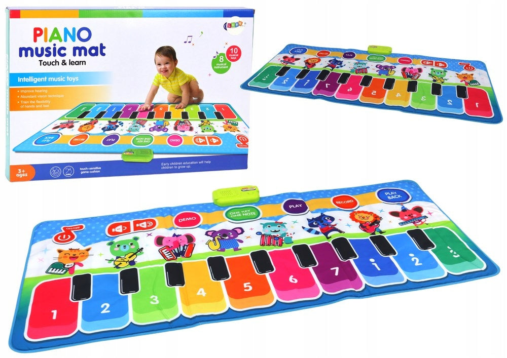 Music Mat Interactive Educational For Dancing Instruments Sounds