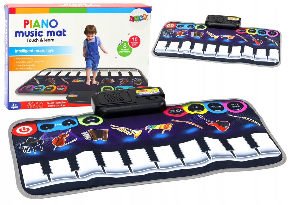 Music Mat Piano 268x196 mm Lean Toys