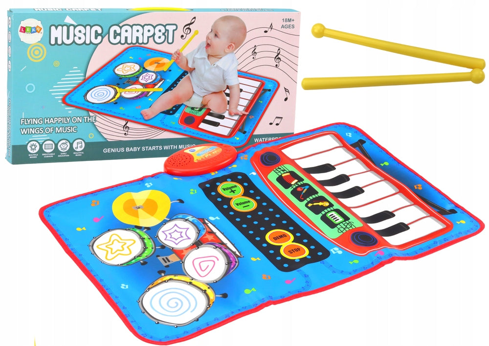 Music mat 2in1 LEANToys 19704