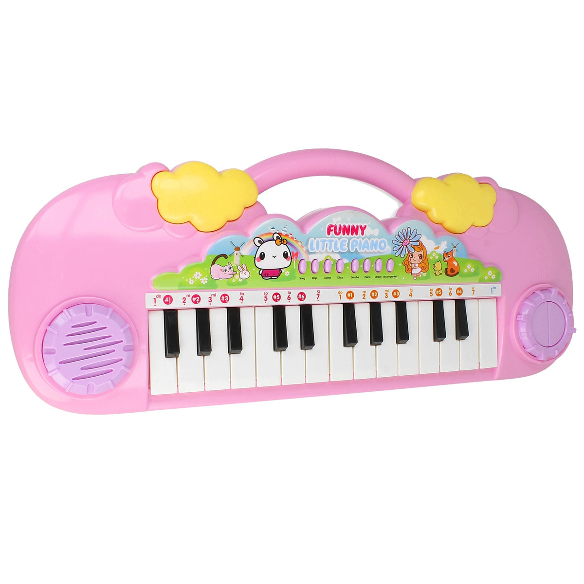 Music piano interactive organ for children 25 keys LED keyboard Packaging status original