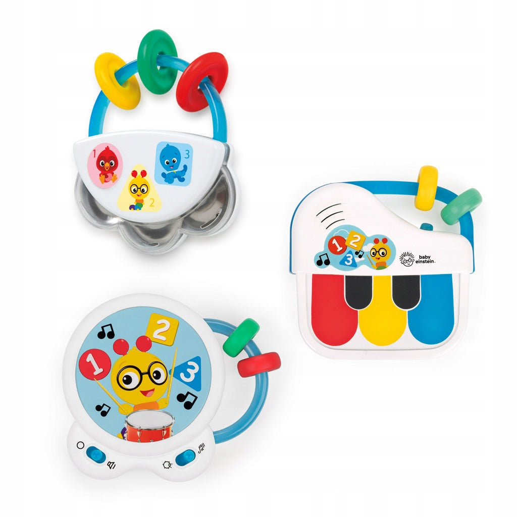 Music set 3 toys piano tambourine Small Symphony Baby Einstein 3m+ Brand Baby Einstein