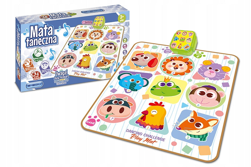 Musical Dance Mat Interactive E-Edu Educational Movement Game for Kids