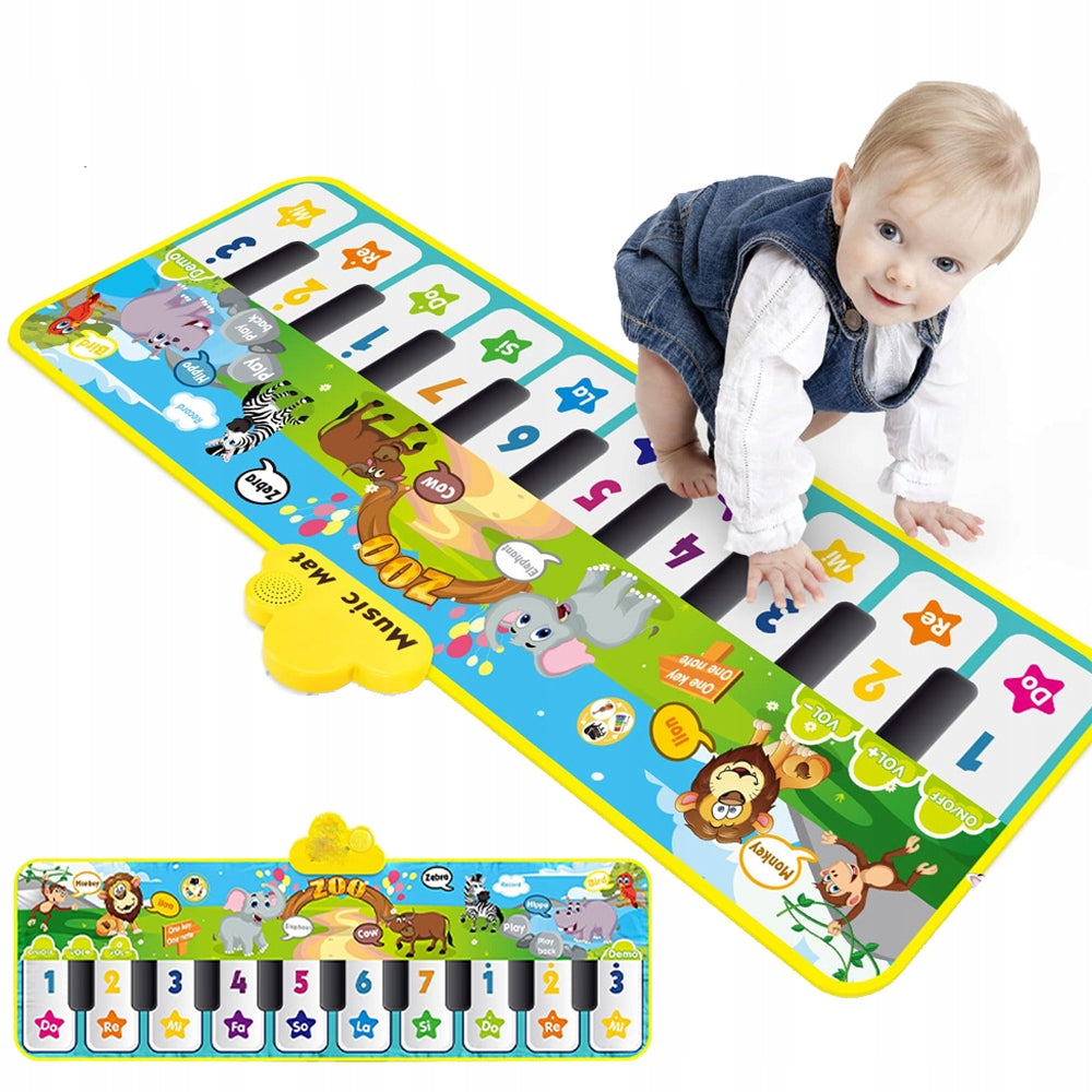 Musical Dance Mat Piano for Kids Dance Interactive Sounds