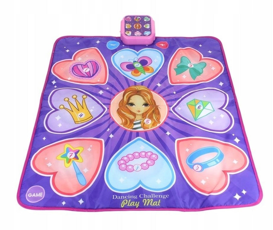 Musical Dancing Mat Interactive Game Light Family Fun Kids Packaging status original