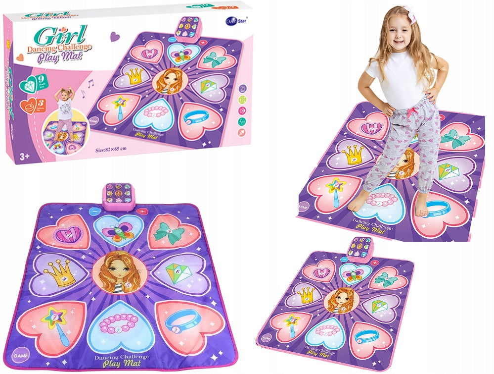 Musical Dancing Mat Interactive Game Light Family Fun Kids