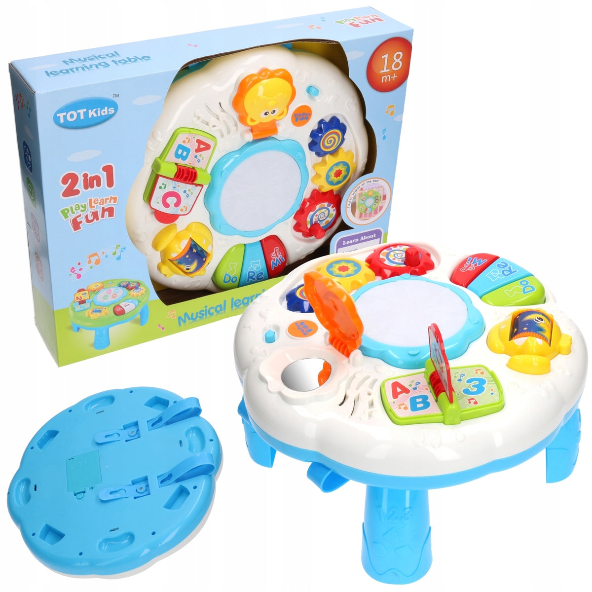 Musical table - education and fun for every toddler 4941