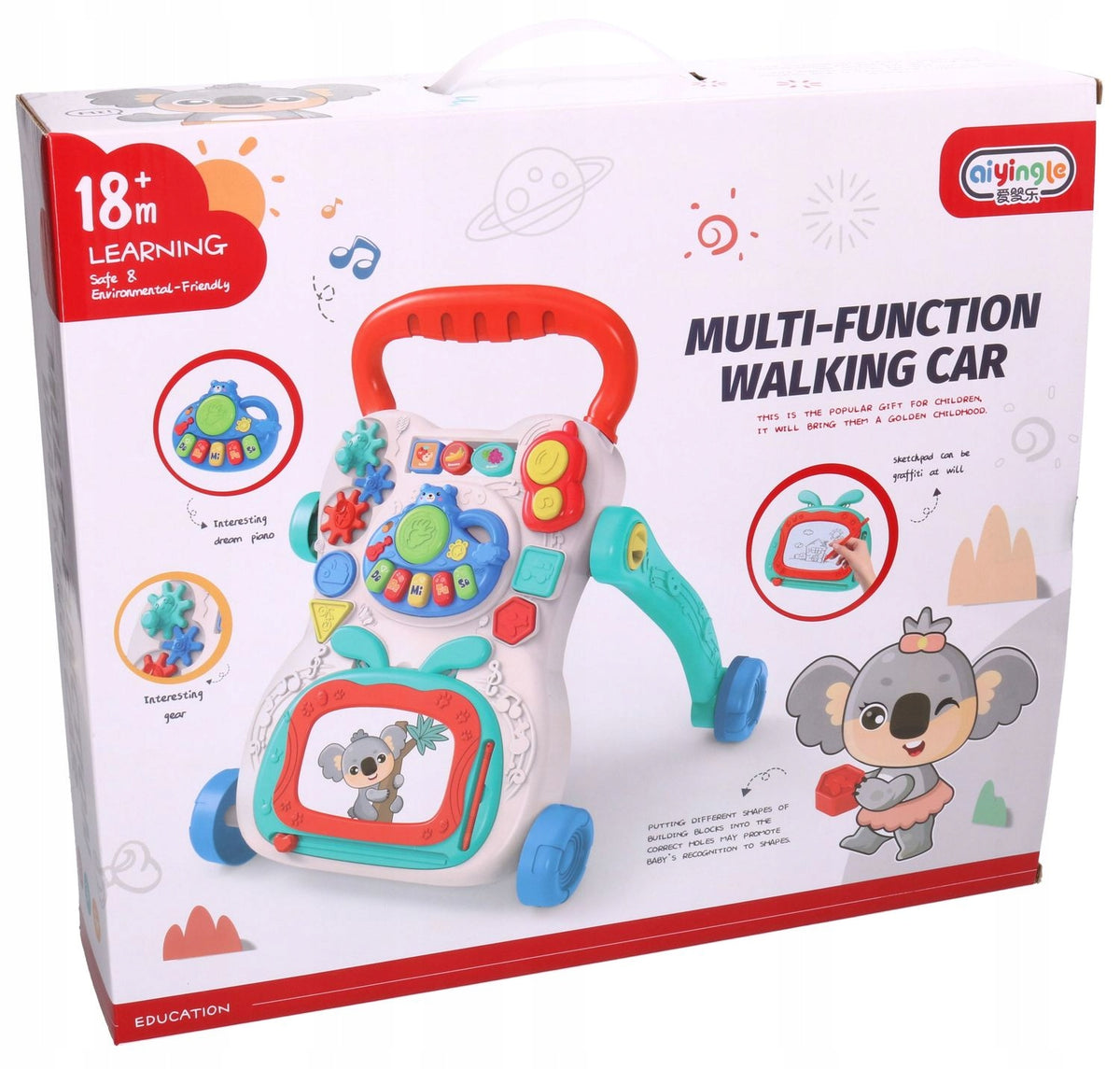 Musical walker Interactive center toys 4412 Brand no brand