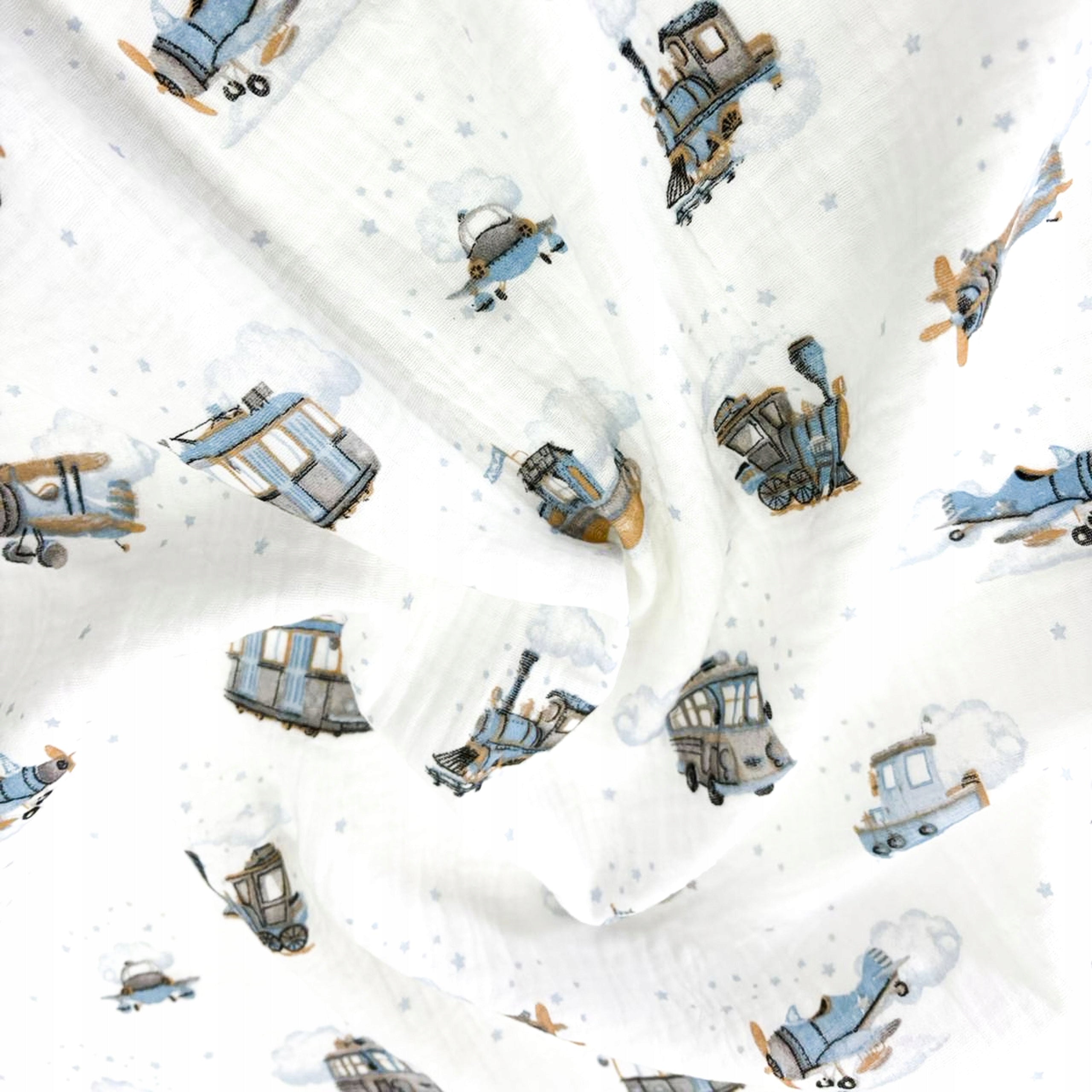 Muslin Sheet for Chicco FOREVER NEXT2ME 110x58 with Eraser Vehicles Packaging status original