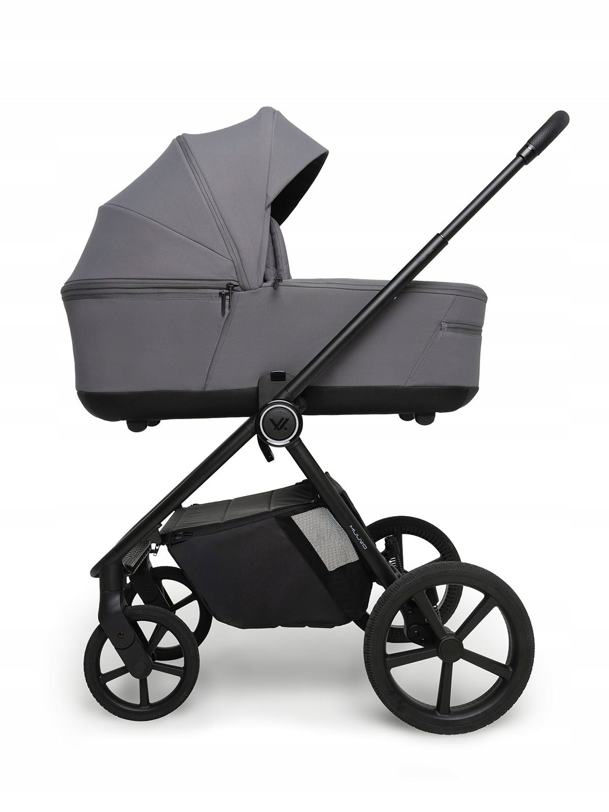 Muuvo One – multifunction trolley 2in1 – Gris + Adapter FREEBIE Color shades of gray and silver
