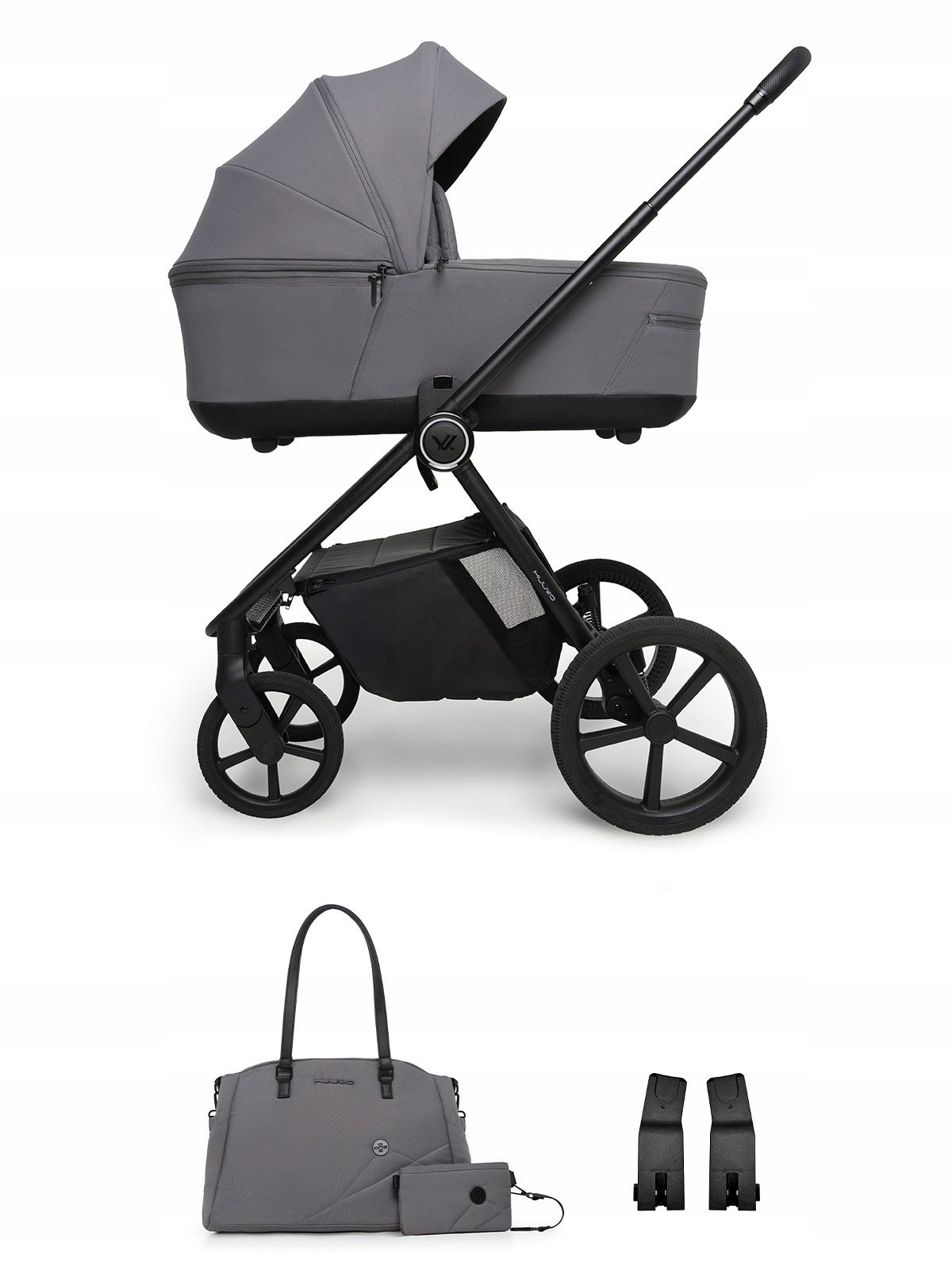 Muuvo One – multifunction trolley 2in1 – Gris + Adapter FREEBIE