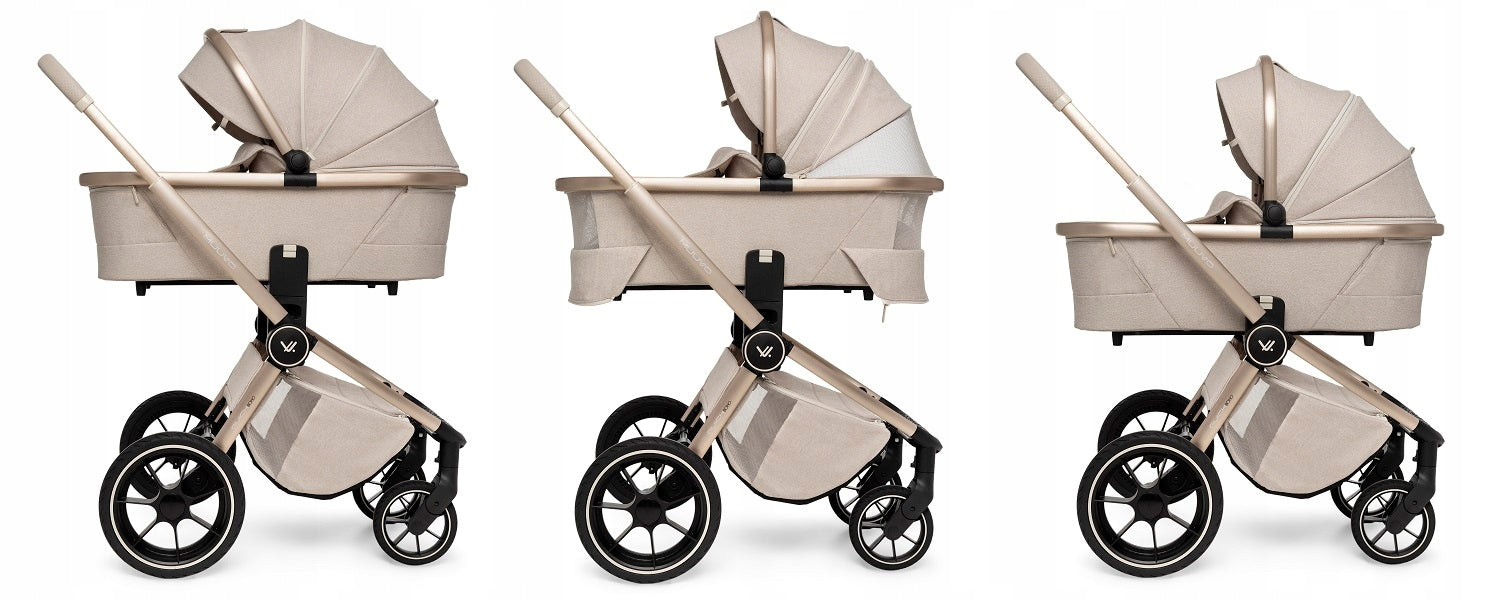 Muuvo Quick SE Boho Beige trolley set of 2in1 + Adapters Brand Muuvo