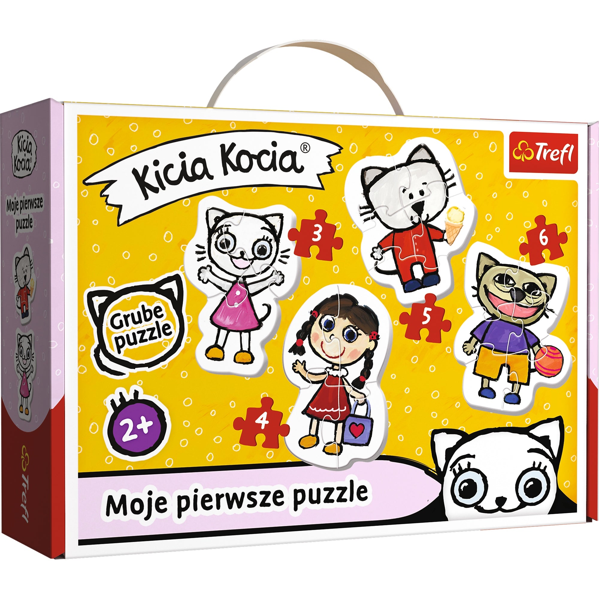 My First Puzzle Kitty Cat Trefl Baby 2+