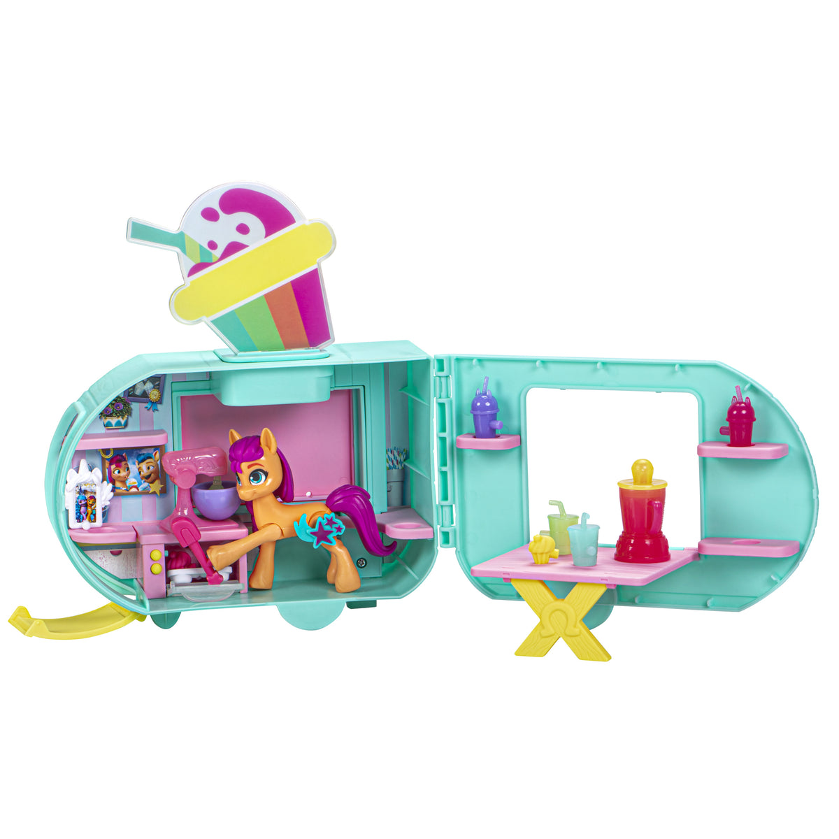 My Little Pony set truck smoothie pony Sunny Starscout F6339 Manufacturer code F6339