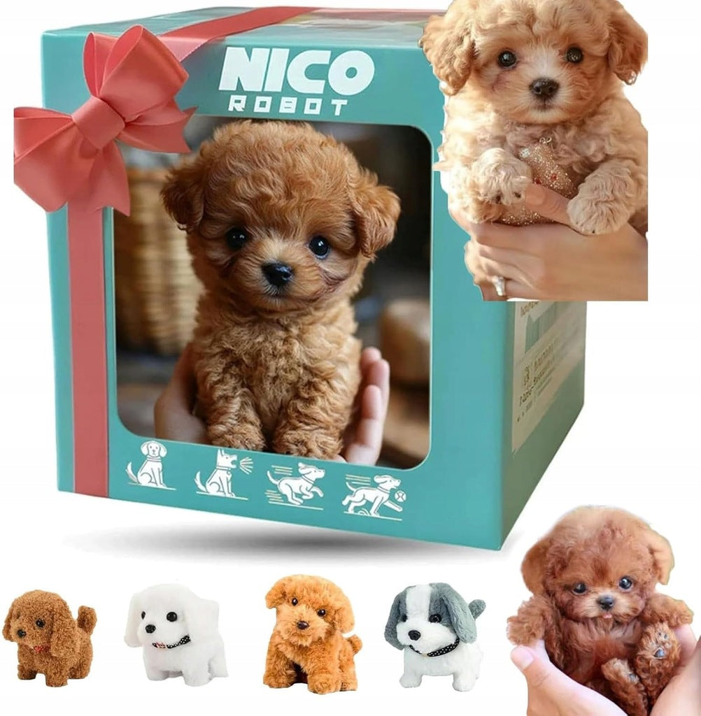 My Robot Puppy Short Plush Puppet Robot Dog Plush Toy Manufacturer code WUHANZHIER