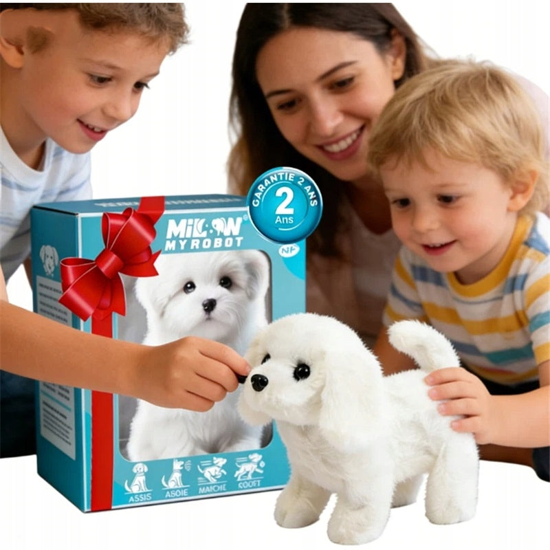 My Robot Puppy–Charming Short Plush Lalka, Plush Toy Robot Dog For Kids