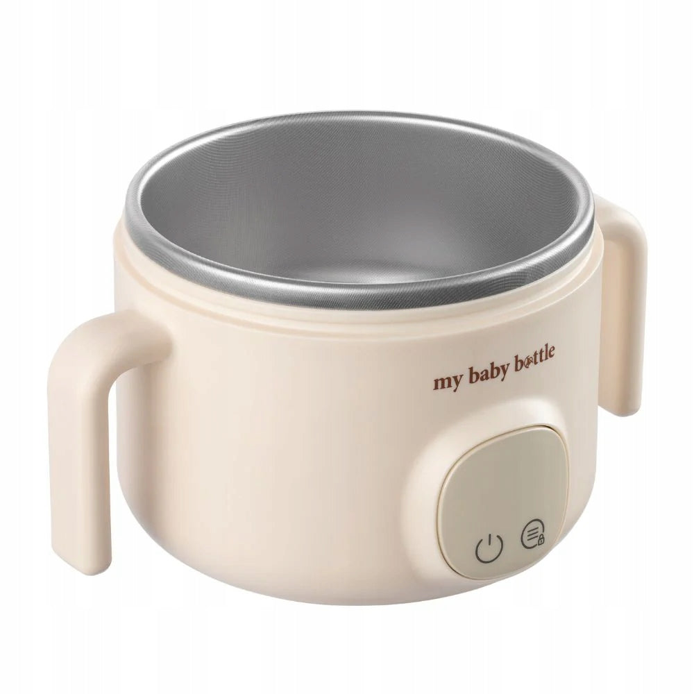 MyBabyBottle Portable Baby Food Warmer MyBabyBowl Beige Brand MyBabyBottle