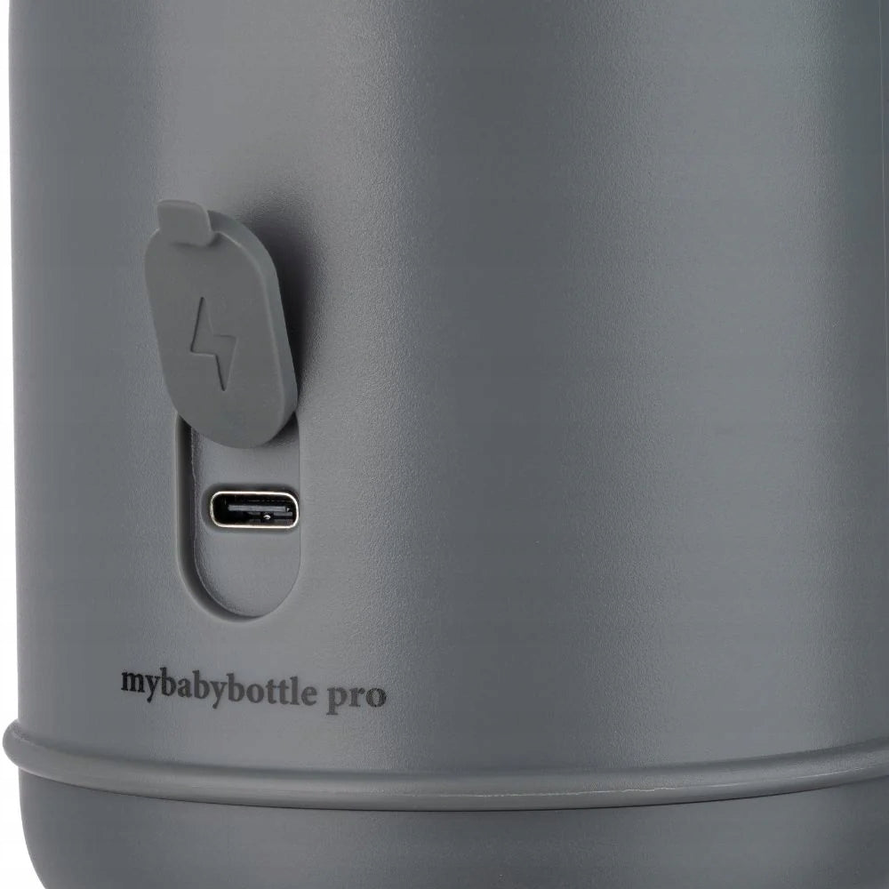 MyBabyBottle Pro Portable Baby Water and Milk Heater - Grey Kind electric