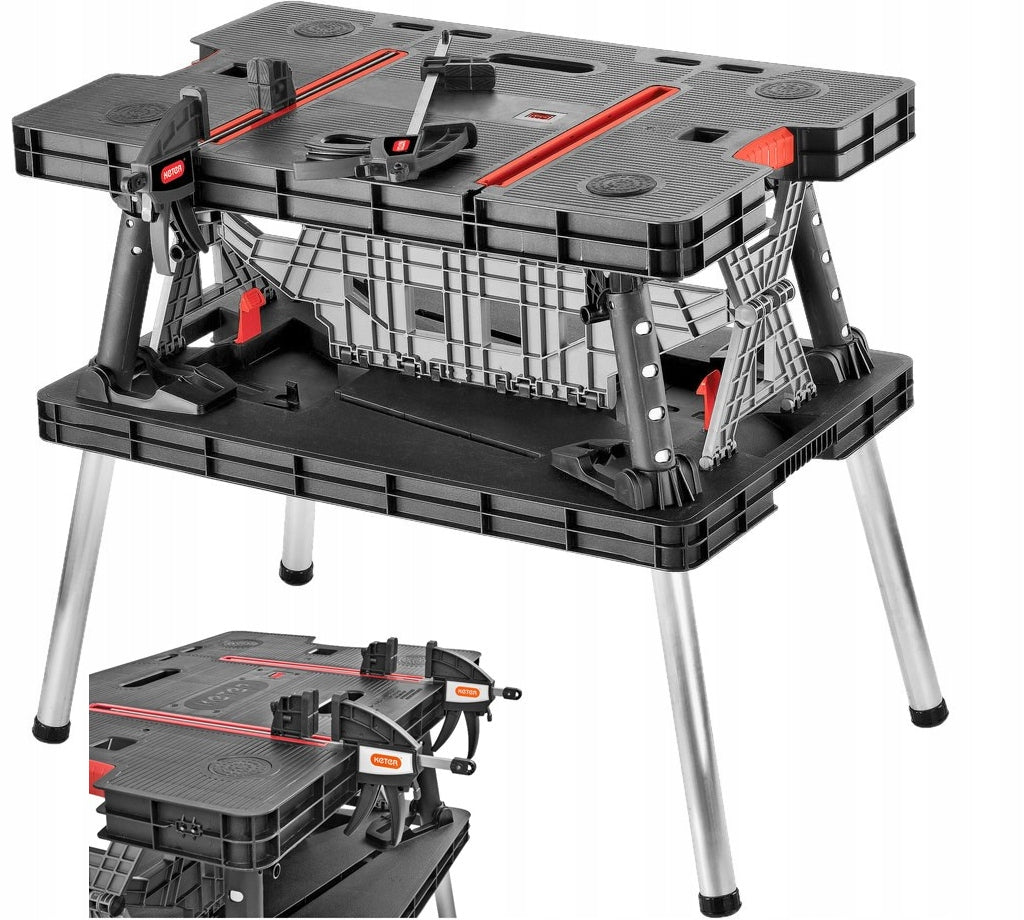 N120 Folding workbench max 453 kg WORKING KETER Brand Dedra