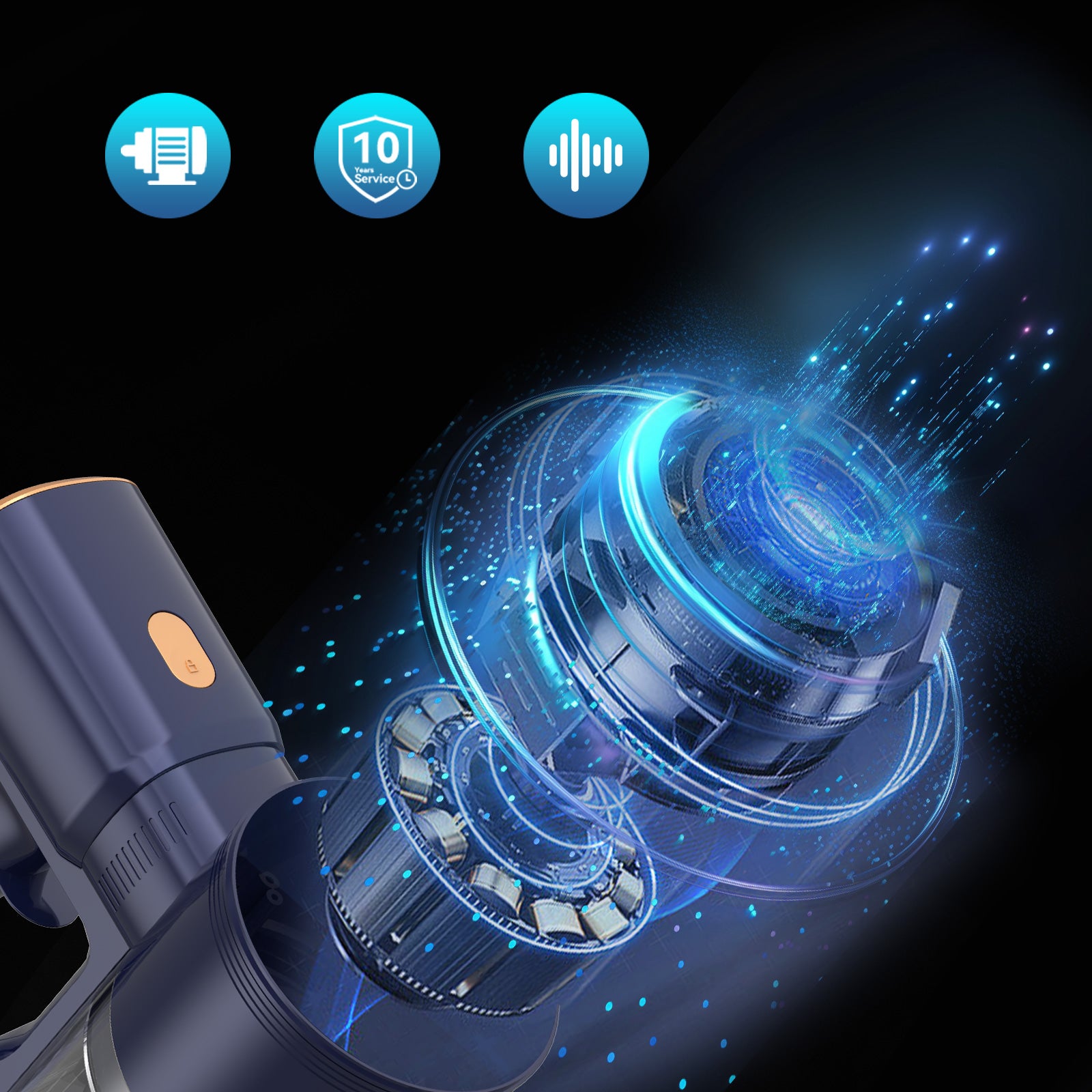 N9 Cordless vacuum cleaner Powerful 350W 50000Pa 55mins HEPA × 3 Brand no brand