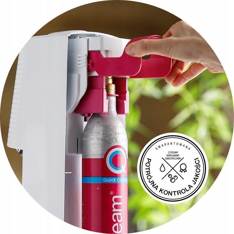 NABÓJ BUTLA CYLINDER WYMIANA CO2 DO GAZOWANIA SATURATORA SODASTREAM 425g EAN (GTIN) 5060875585106
