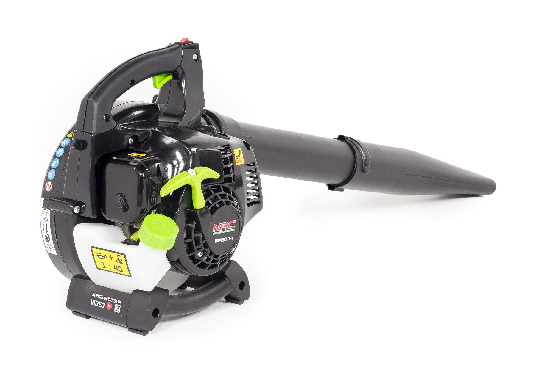 NAC GARDEN VACUUM CLEANER WITH SNOW LEAF BLOWER SHREDDER EAN (GTIN) 5907510481686