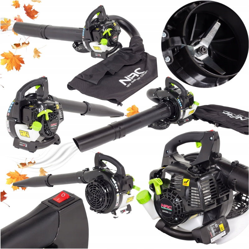 NAC GARDEN VACUUM CLEANER WITH SNOW LEAF BLOWER SHREDDER
