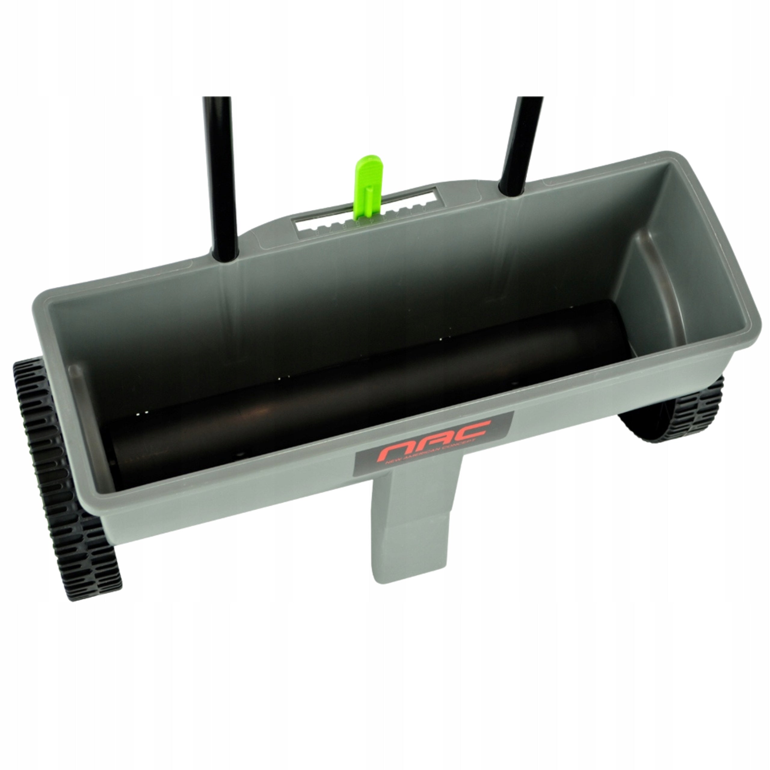 NAC SEEDER GARDEN SPREADER 12L 450mm S12-K GRASS FERTILIZER SAND SEEDS Sowing width 250 cm