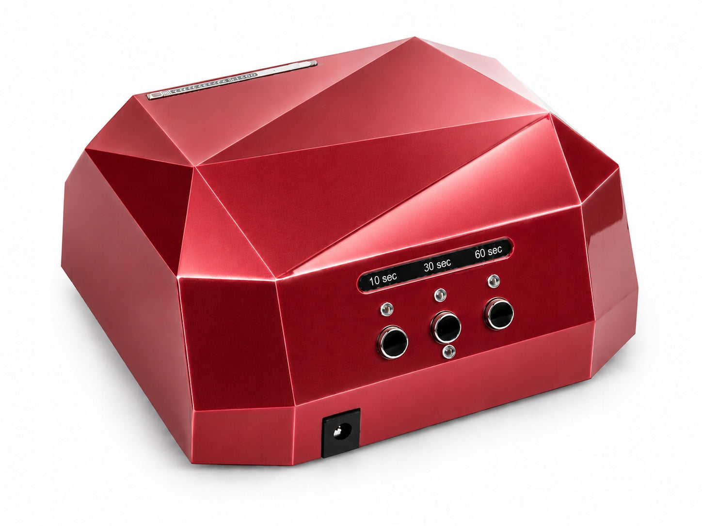 NAIL LAMP HYBRID GEL UV LED CCFL 36W DIAMOND DARK RED