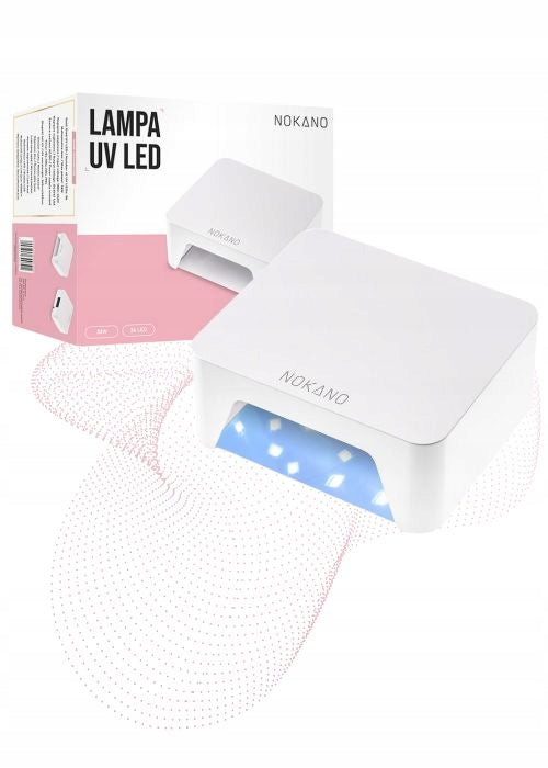NAIL LAMP HYBRID GELS NOKANO UV LED Lamp V9 36W Motion Sensor Model V9