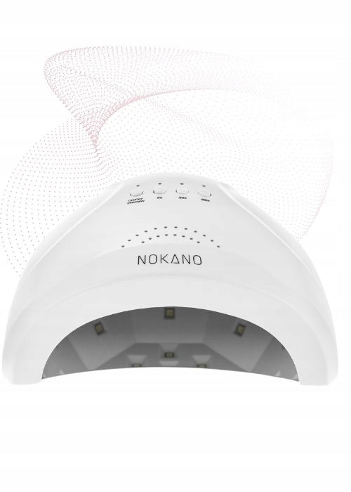 NAIL LAMP NOKANO Professional For Hybrids UV LED Gels SUN1 White 48W Brand NOKANO