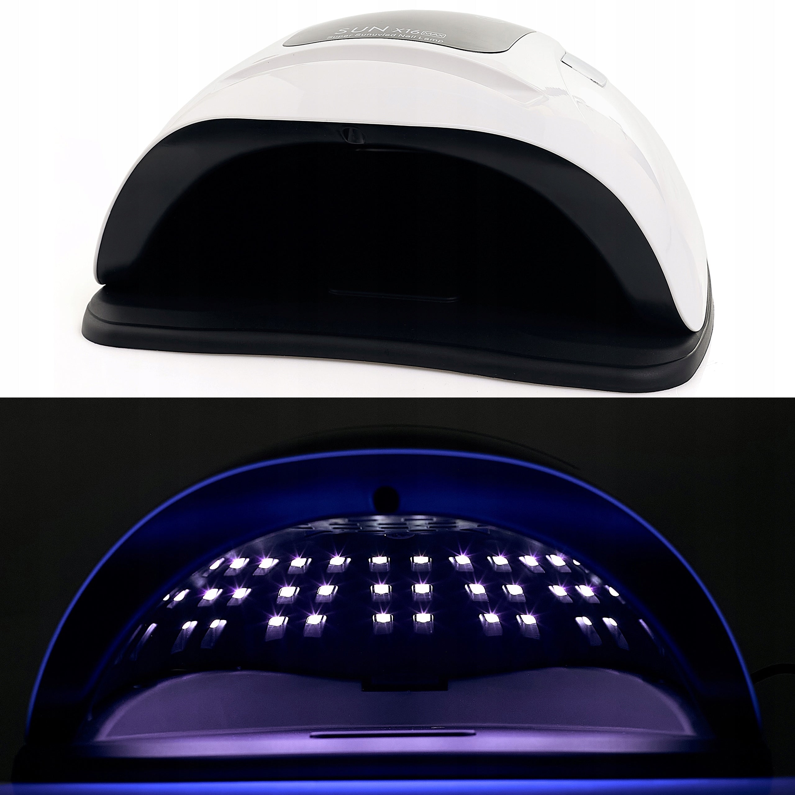 NAIL LAMP hybrid UV gels SUN X16 LCD DUAL LED 320W latest model Medical device no