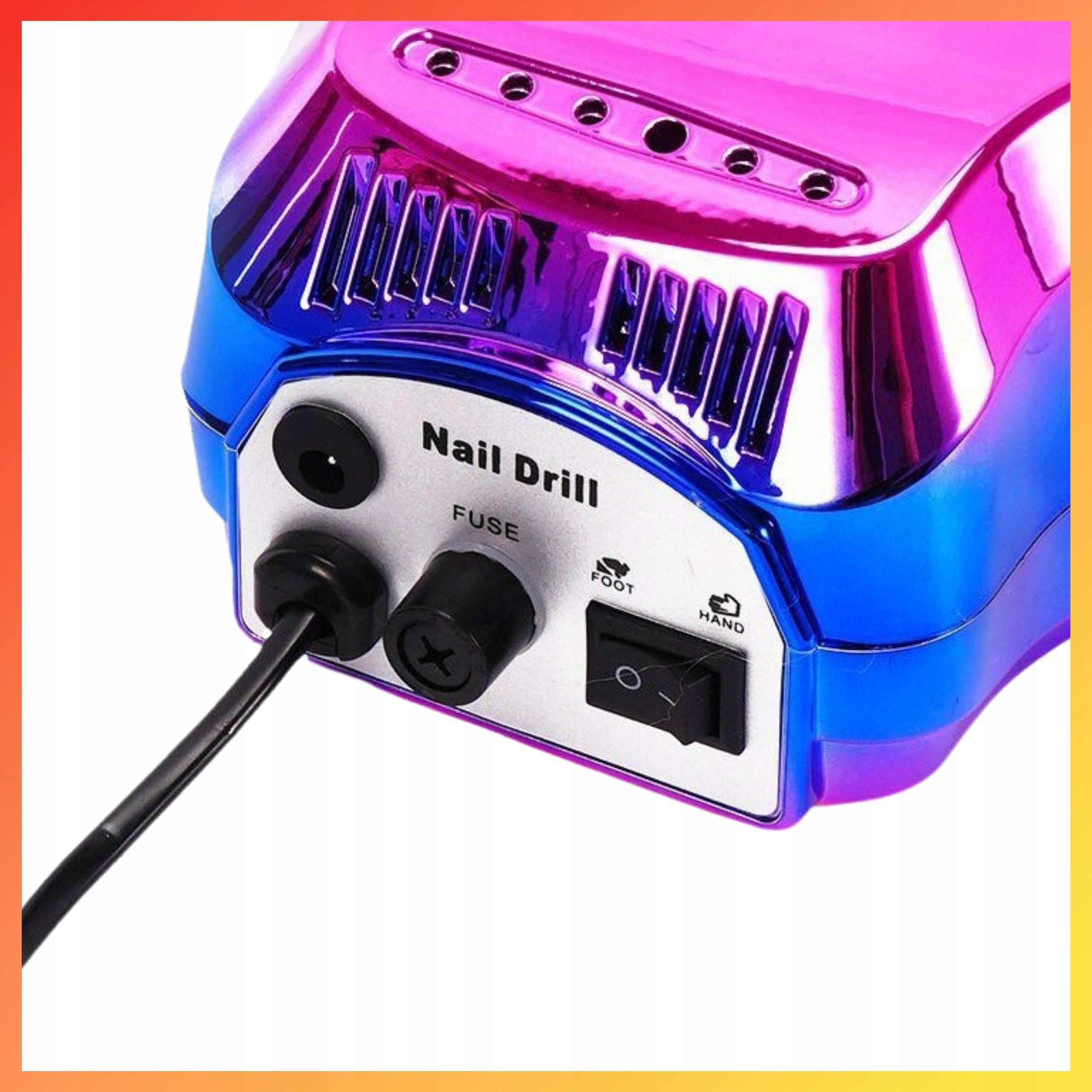 NAIL MILLING MACHINE 65 IN PEDICURE MANICURE 30 000 PRM + SET OF CUTTERS Medical device no